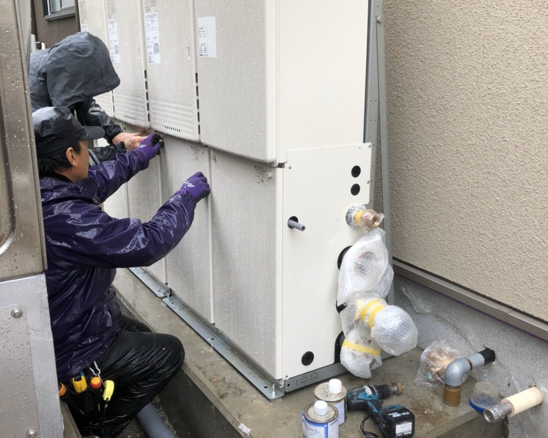 施工の様子