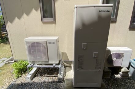 富山市　電気温水器からエコキュートへの取替工事